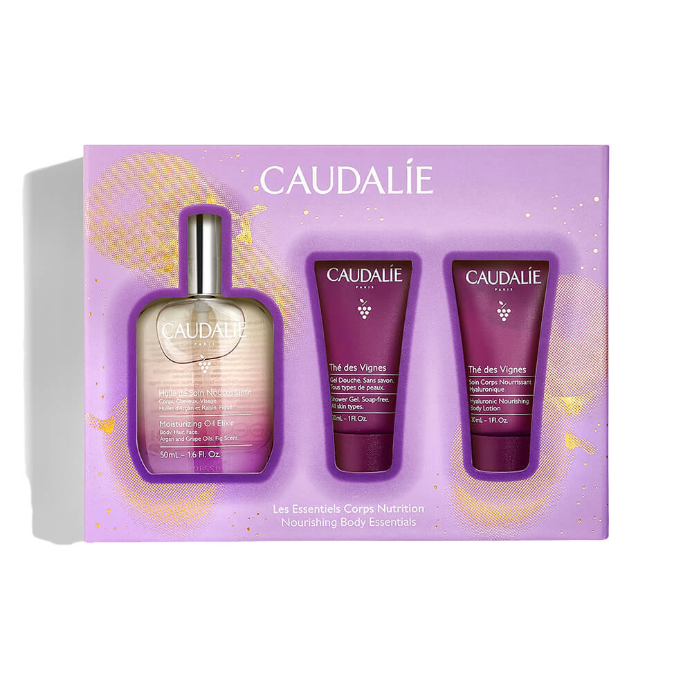 Caudalie Fig Moisturizing Oil Elixir Gift Set